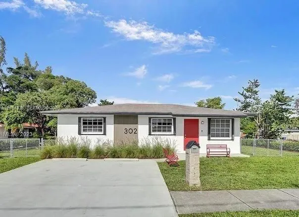 3-bedroom home at 302 NW 9th Street, Hallandale Beach