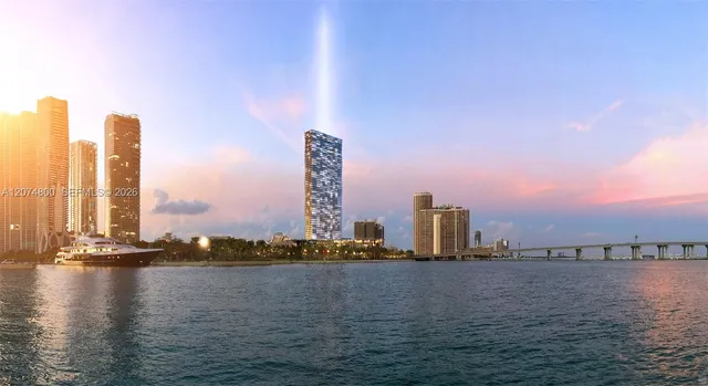 2-bedroom rental at 1400 Biscayne Boulevard #2702, Miami