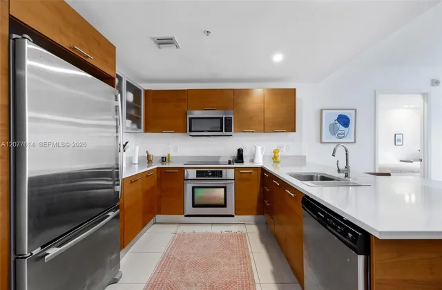 2-bedroom rental at 3250 NE 1st Avenue #605, Miami