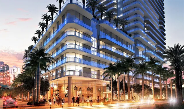 1-bedroom rental at 121 NE 34th Street #806A, Miami