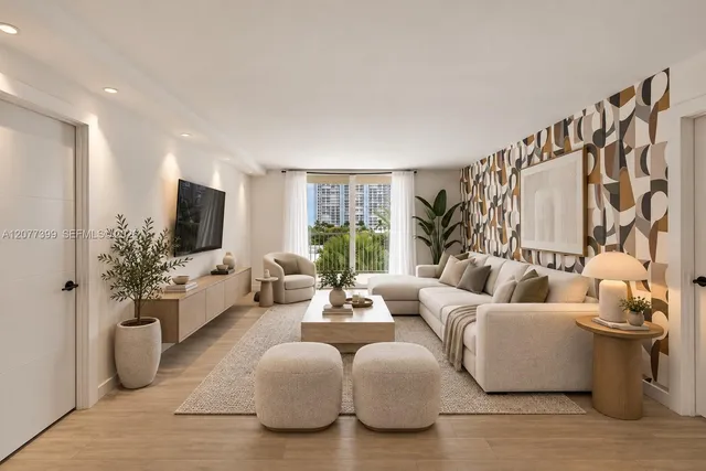 2-bedroom rental at 210 Sea View Drive #608, Key Biscayne