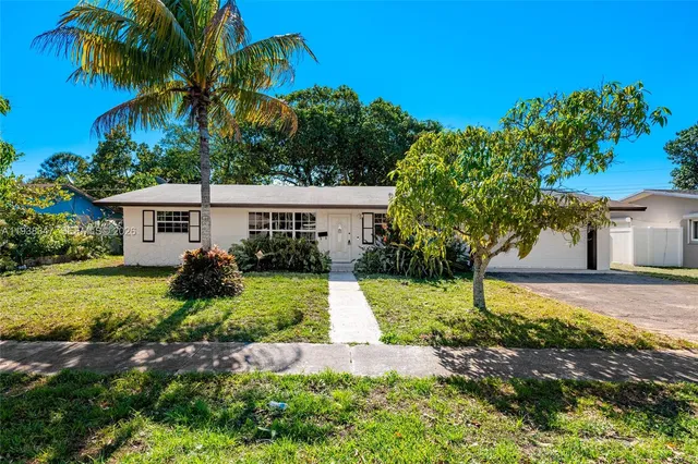 4-bedroom home at 4360 NW 4th Street, Plantation