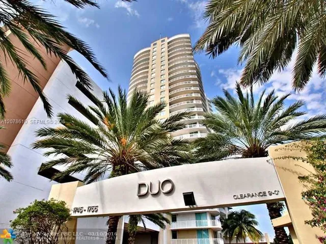 2-bedroom rental at 1755 E Hallandale Beach Boulevard #1408E, Hallandale Beach