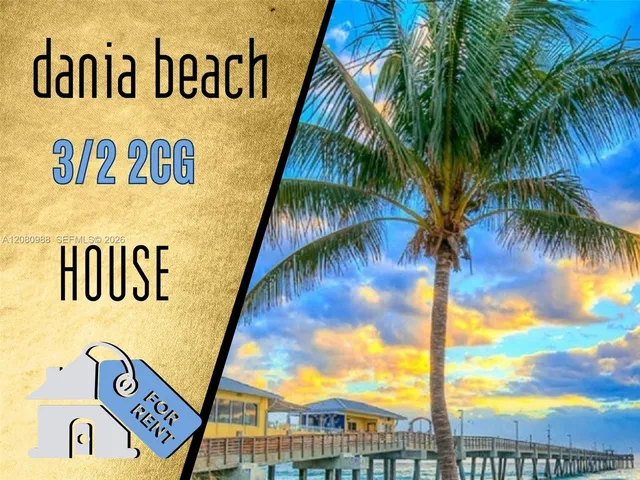 3-bedroom rental at 635 NE 3rd Street #635, Dania Beach