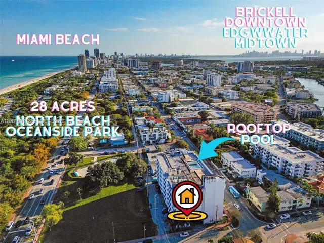 1-bedroom rental at 8233 Harding Avenue #707, Miami Beach