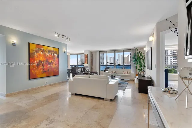 2-bedroom rental at 3500 Mystic Pointe Drive #806, Aventura