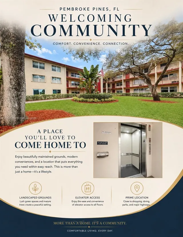 2-bedroom home at 200 SW 132nd Way #201L, Pembroke Pines