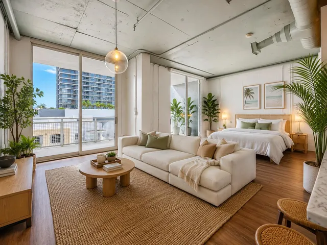 1-bedroom home at 444 NE 30th Street NE #903, Miami