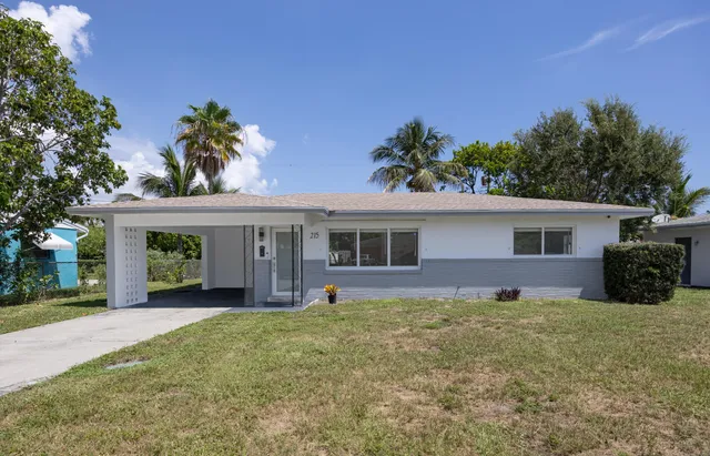 3-bedroom home at 215 Evergreen Drive, West Palm Beach