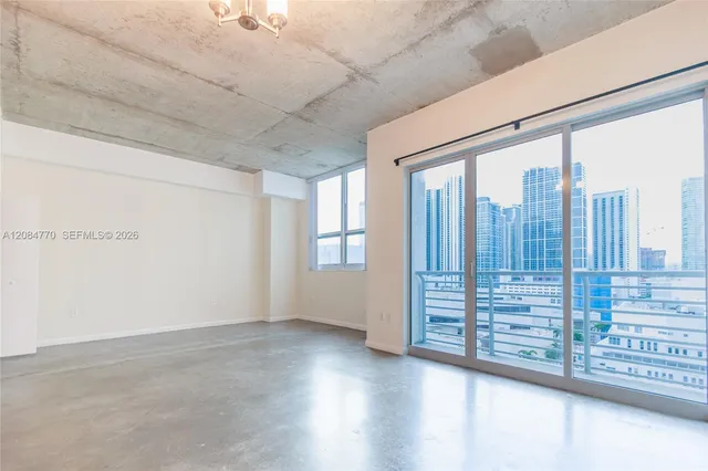 1-bedroom rental at 133 NE 2nd Avenue #1509, Miami