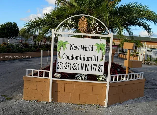 2-bedroom home at 291 NW 177th Street #C-201, Miami Gardens