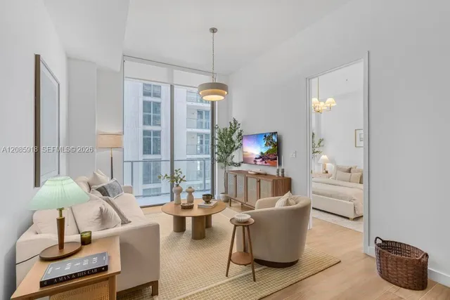 1-bedroom rental at 2655 S Bayshore Drive #1008, Miami