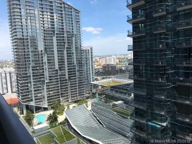 1-bedroom rental at 801 S Miami Avenue #1506, Miami