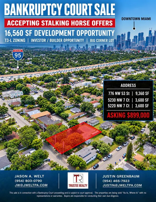Land at 776 NW 53rd Street, Miami