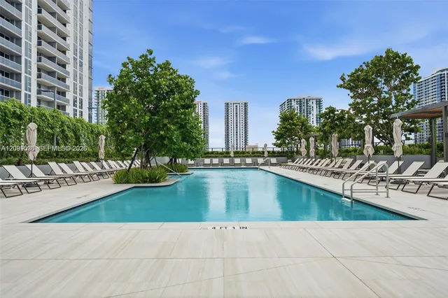 2-bedroom rental at 1400 Biscayne Boulevard #502, Miami