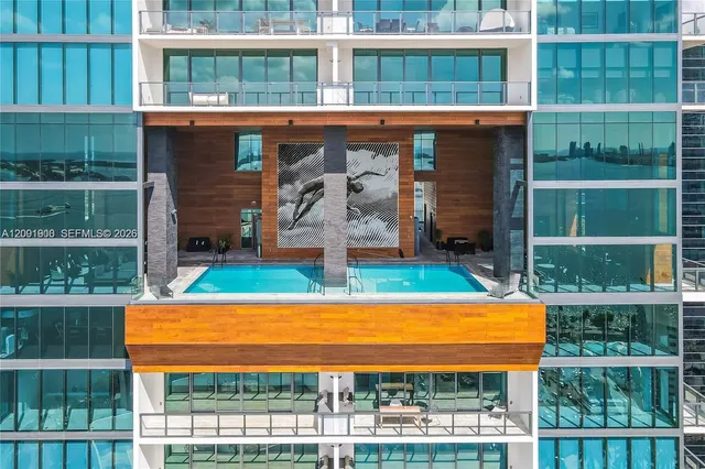 1-bedroom rental at 1451 Brickell Avenue #2506, Miami