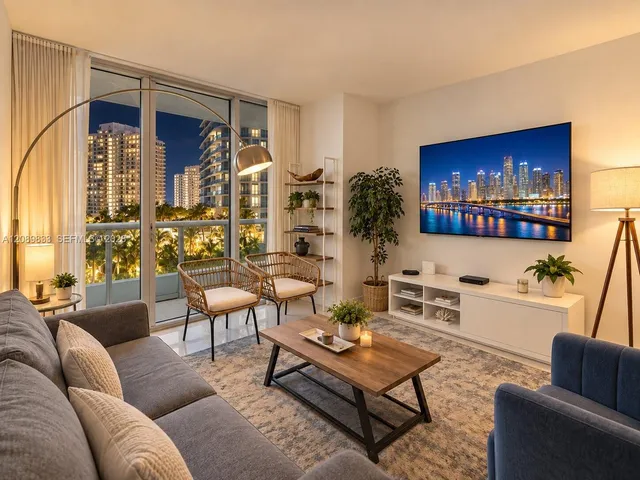 1-bedroom home at 485 Brickell Avenue #1611, Miami