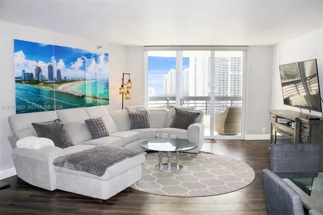 2-bedroom rental at 3500 Mystic Pointe Drive #1907, Aventura