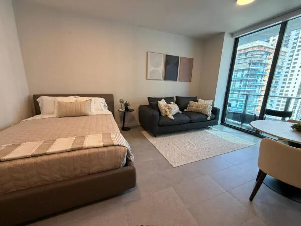 1-bedroom rental at 121 NE 5TH Street #3209, Miami