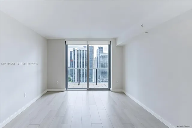 1-bedroom rental at 45 SW 9th Street #3105, Miami