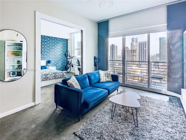 1-bedroom rental at 133 NE 2nd Avenue #2607, Miami