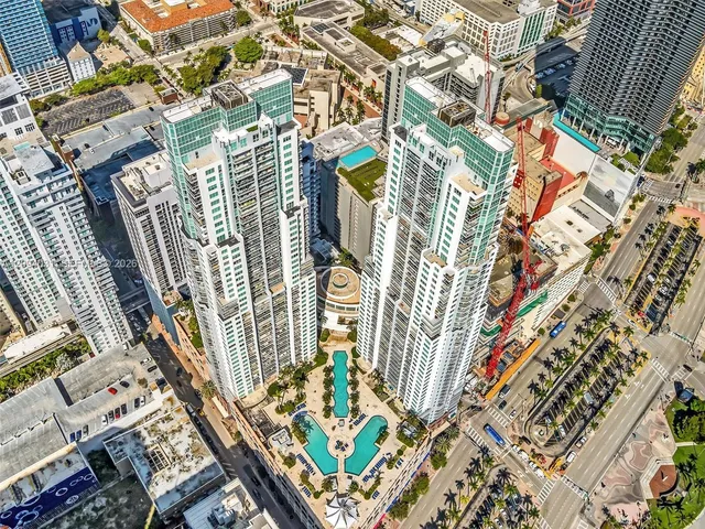 1-bedroom rental at 253 NE 2nd Street #2208, Miami