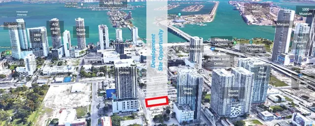 Land at 1542 NE 1st Avenue, Miami