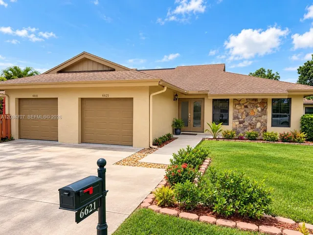 3-bedroom home at 6621 NW 4th Court, Plantation