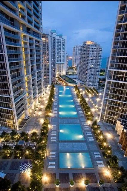 2-bedroom rental at 495 Brickell Avenue #1605, Miami