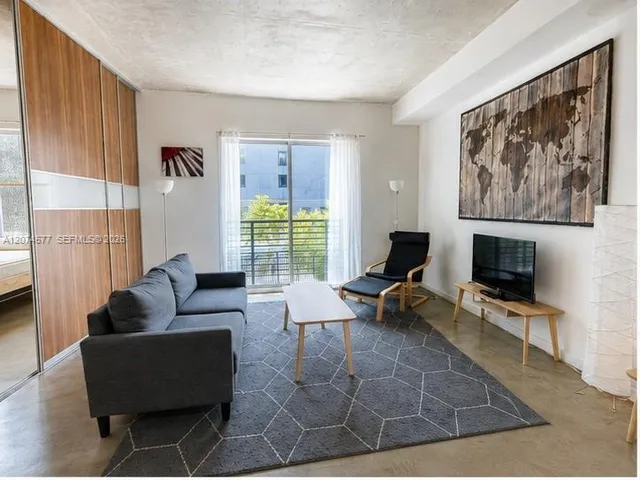 1-bedroom rental at 234 NE 3rd Street #206, Miami