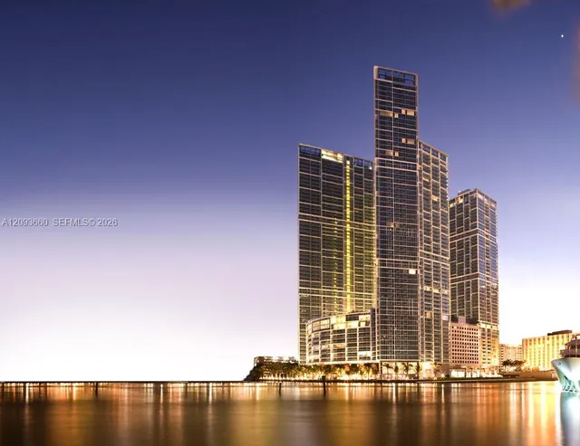 1-bedroom rental at 485 Brickell Avenue #3303, Miami