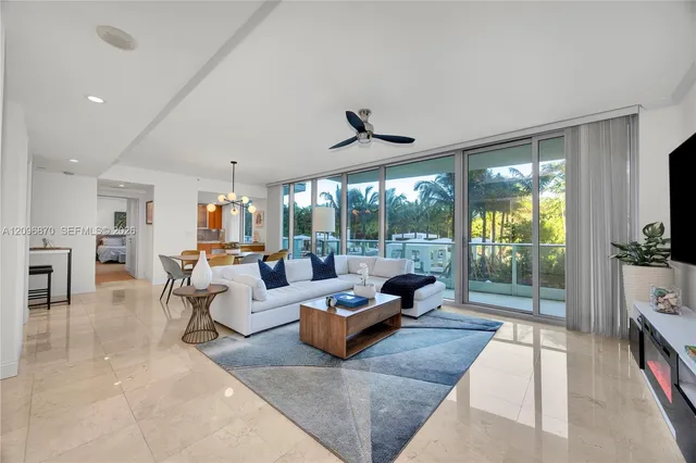 2-bedroom rental at 2627 S Bayshore Drive #507, Miami