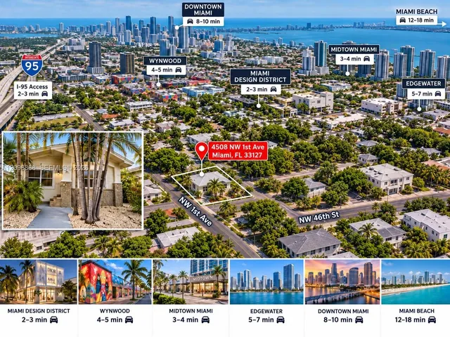 3-bedroom home at 4508 NW 1st Avenue, Miami