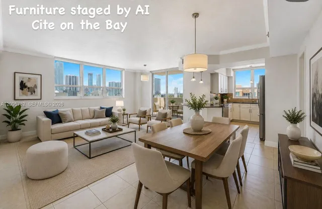 3-bedroom rental at 2000 N Bayshore Drive #702, Miami