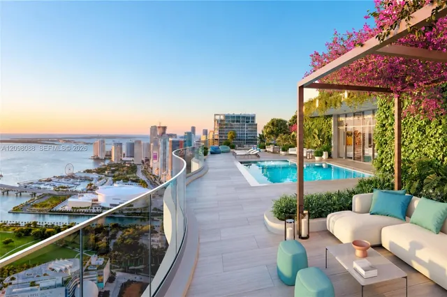 1-bedroom rental at 1400 Biscayne Boulevard #3007, Miami