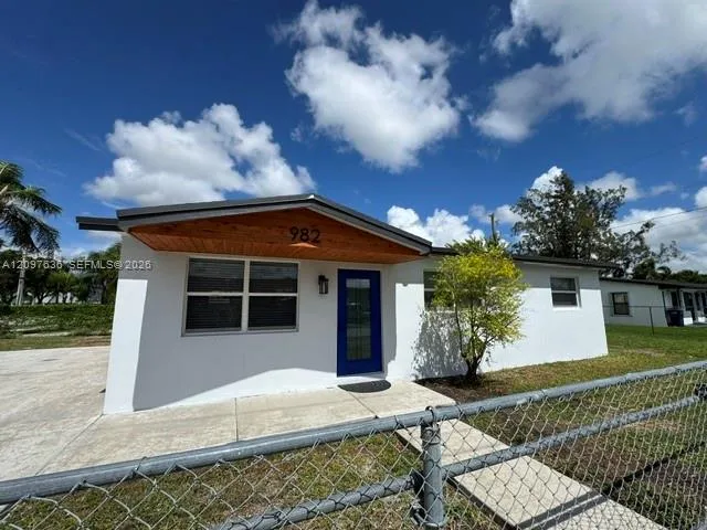 3-bedroom home at 982 NW 3rd Street, Florida City