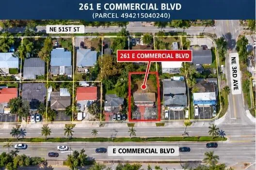 Commercial at 261 E COMMERCIAL Boulevard, Oakland Park