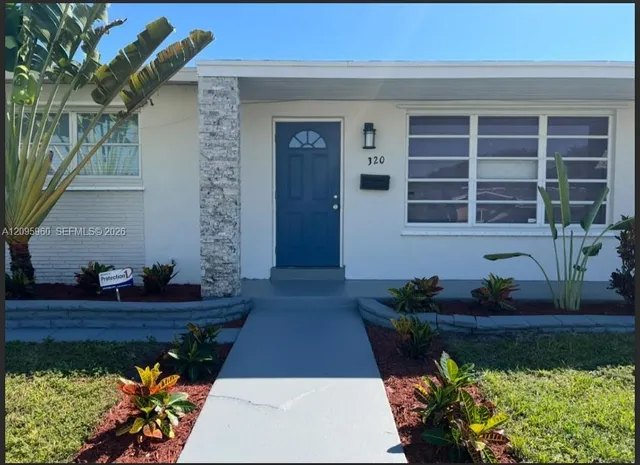 3-bedroom home at 320 SW 7th Court, Hallandale Beach