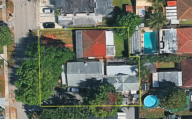 Land at 609 NW 58th Avenue, Miami