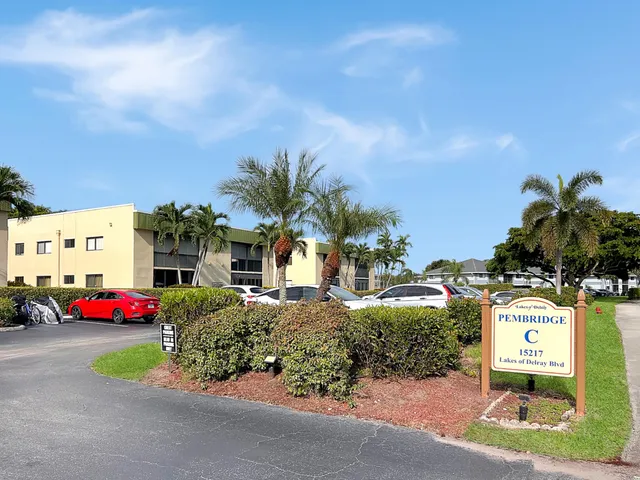 2-bedroom rental at 15217 LAKES OF DELRAY Boulevard #107, Delray Beach