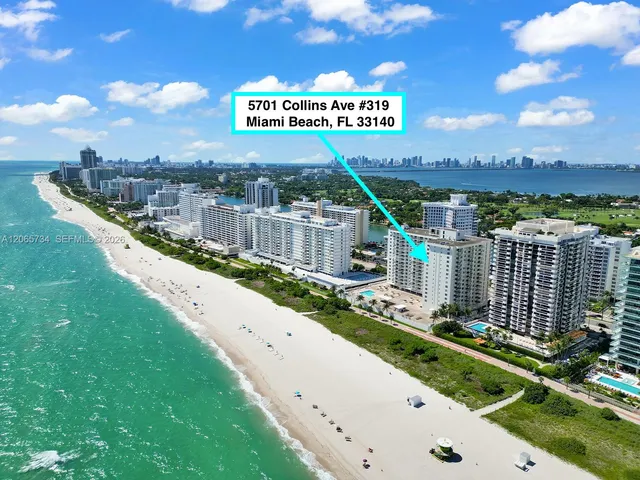 1-bedroom home at 5701 Collins Avenue #319, Miami Beach