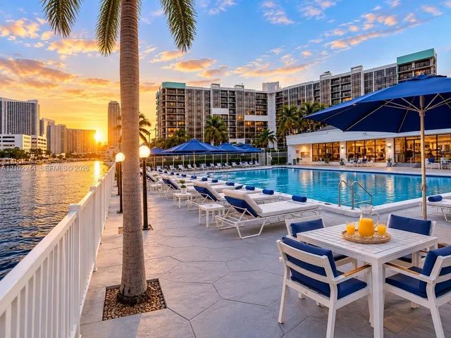 1-bedroom home at 600 Parkview Drive #722, Hallandale Beach