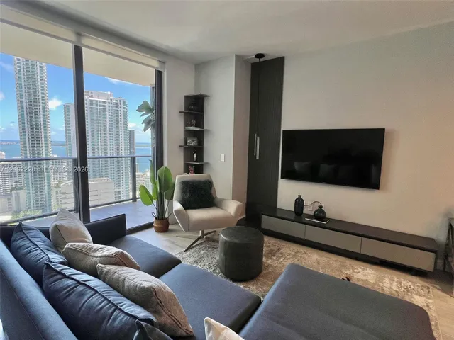 1-bedroom rental at 45 SW 9th Street #2702, Miami