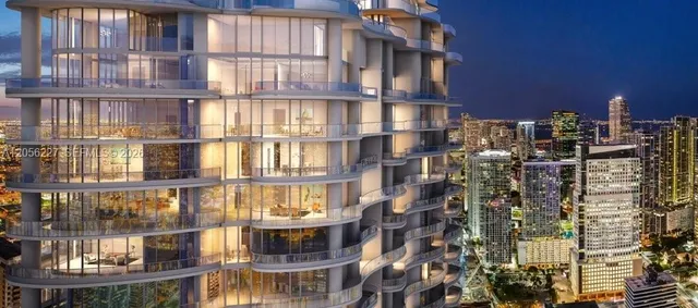 2-bedroom rental at 1000 Brickell Plaza #2301, Miami