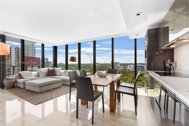 1-bedroom rental at 1451 Brickell Avenue #1904, Miami