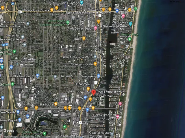 2-bedroom rental at 1405 S FEDERAL Highway #111, Delray Beach