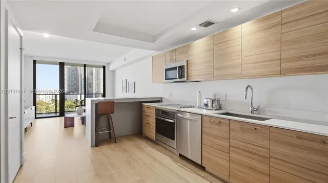 1-bedroom home at 121 NE 34th Street #1106A, Miami