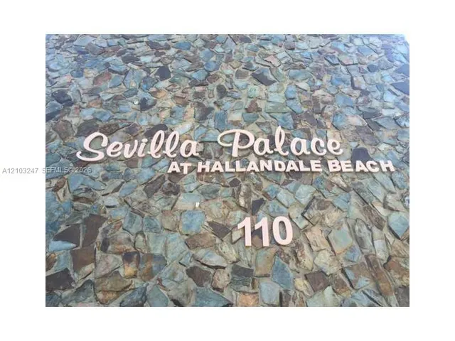 2-bedroom rental at 110 SE 2nd Street #101, Hallandale Beach