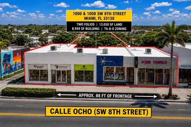 Commercial at 1000-1008 SW 8th Street, Miami