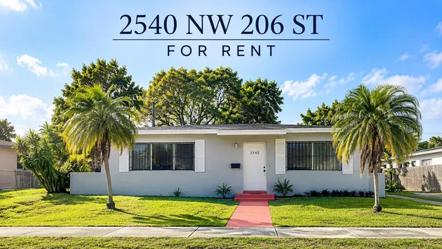2-bedroom rental at 2540 NW 206TH Street, Miami Gardens